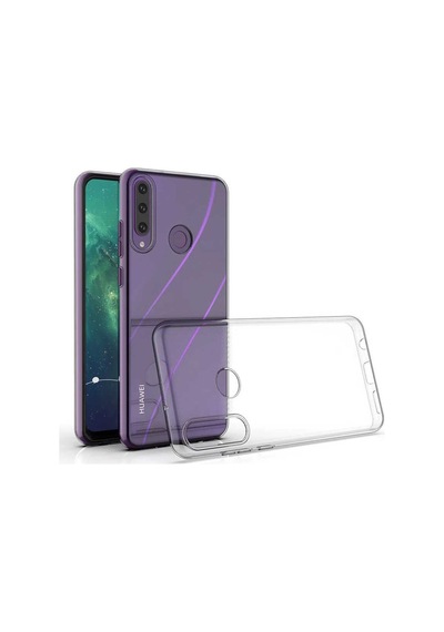 Huawei Y6P Kılıf Zore Şeffaf Ince Ve Esnek Süper Silikon Kılıf Renksiz