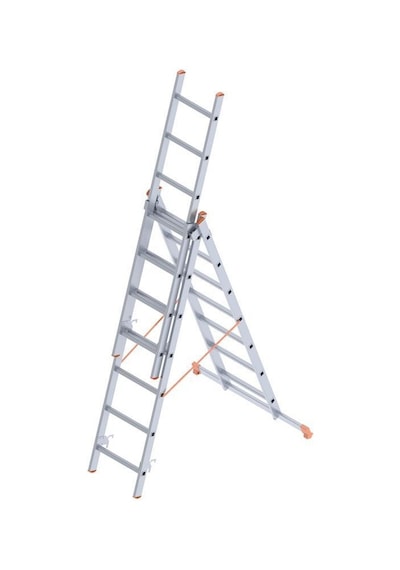 Saraylı 3x7 A Tipi Sürgülü Merdiven 5,79 Metre
