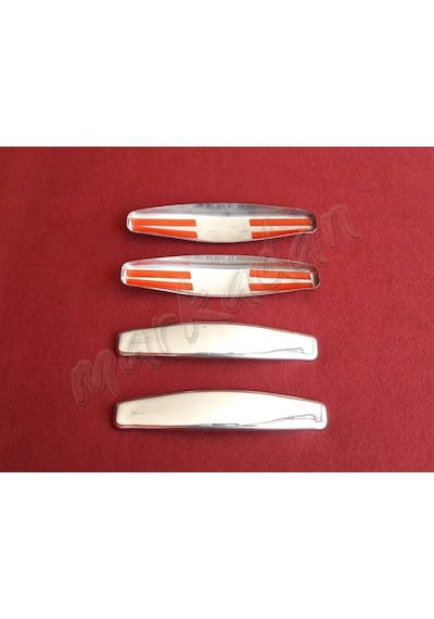Db Chrome Renault Clio Symbol Kapı Kolu Nikelajı 2009-2012 4 Kapı