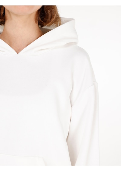 Colin's Colins Normal Kesim Kapüşonlu Cepli Beyaz Kadın Sweatshirt Cl1070188 Cl1070188 Q1.v2 Wht Beyaz