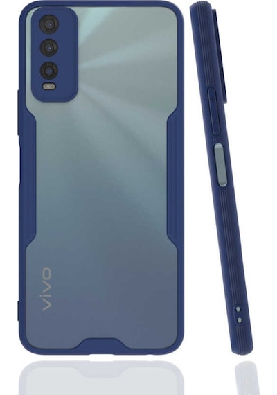 Vivo Y11S Kılıf Zore Parfe Kenarları Pastel Renk Silikon Kılıf