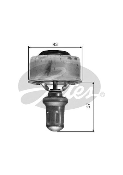 Termostat - Dacia 1310, 1300, Pick Up, 1410, 1309, Nova - Gates-th01489
