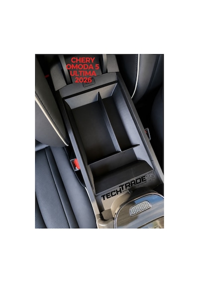 Chery Omoda 5 Ultima 2026 Kolçak Organizer-3 Bölmeli Siyah Omoda 5'e Uyumlu Değildir.