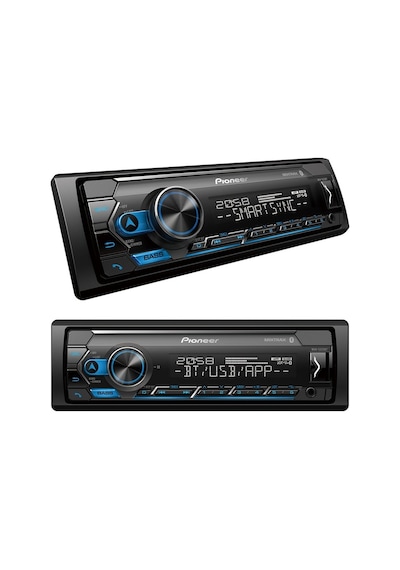 Pioneer Mvh-S325Bt Usb/Fm/Aux/Bt Bluetoothlu  Mekanıksız Oto Teyp