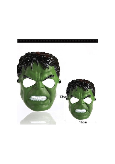 Yeşil Renk Süper Kahraman Dev Adam Hulk Maskesi Pop