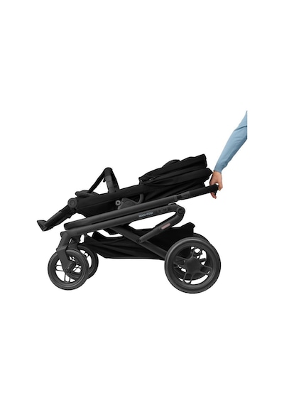 Maxi-Cosi Maxi Cosi Lila Xp+ Ekstra Portbebeli Seyahat Sistem Olabilen Doğumdan Itibaren Kullanılabilen Bebek Arabası Essential Black