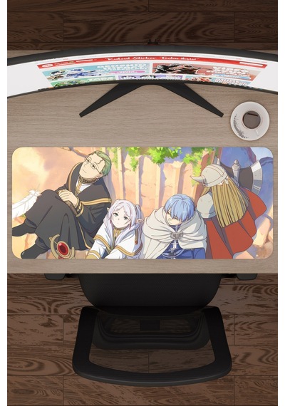 Sousou No Frieren Anime V1 - 70x30 Xl Gaming Kauçuk Kaymaz Taban Mouse Pad Fare Altlığı