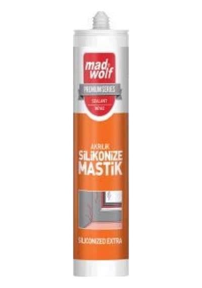 Mad Wolf Silikonize Mastik 550Gr. Kahverengi N11.11