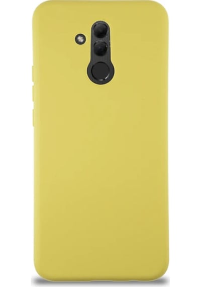 Huawei Mate 20 Lite Arka Kapak Silikon Kılıf + Temperli Cam Ekran Koruyucu