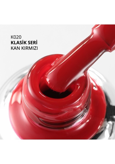 Kalıcı Oje K020, Kan Kırmızısı, 10 Ml Diğer