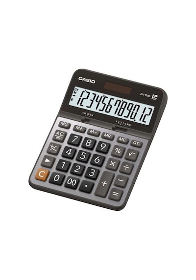 Casio Hesap Makinesi Masa Ustu Dx-120B (12 Hane)