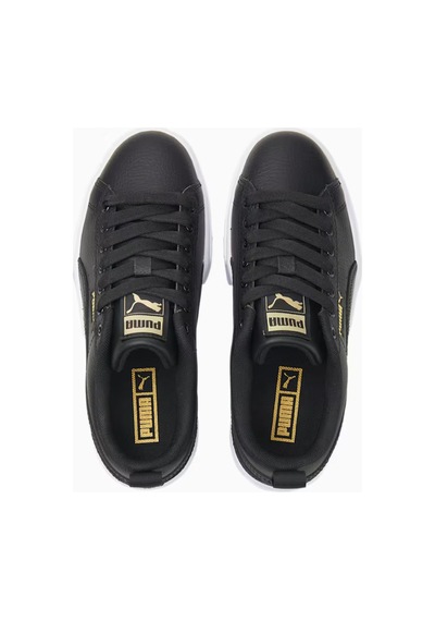 Puma Mayze Leather Kadın Deri Sneaker Black Black