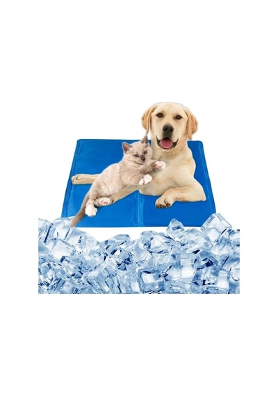 Soğutucu 50 X 65 Cm Kedi Ve Köpek Yatağı Açik Mavi