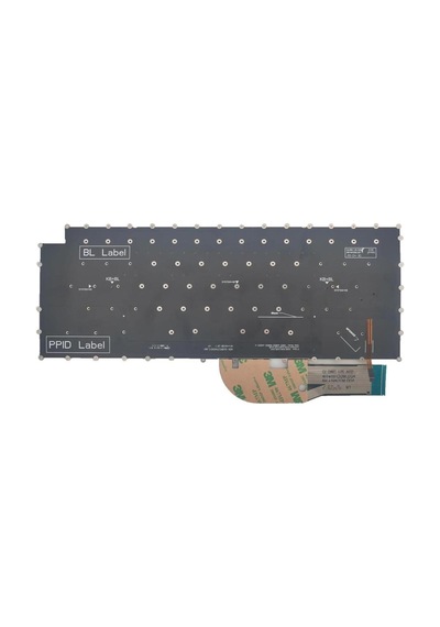Dell Xps 9500, 9510, 9520, 9530 P91f Notebook Klavyesi, Laptop Tuş Takımı Siyah Tr Işıklı