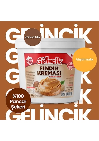Fındık Kreması Krokan 5 Kg Parça Fındıklı Profesyonel Dolgu Kreması