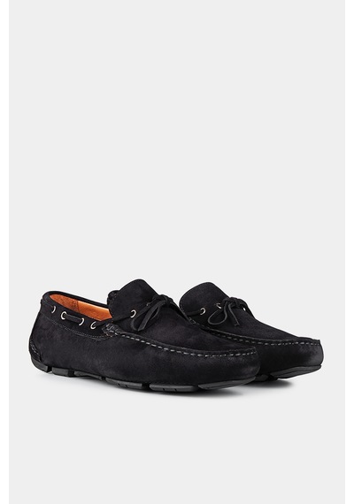 Bisse Erkek Süet Loafer Ayakkabı Sıyah Ay23y23104 D99 Siyah
