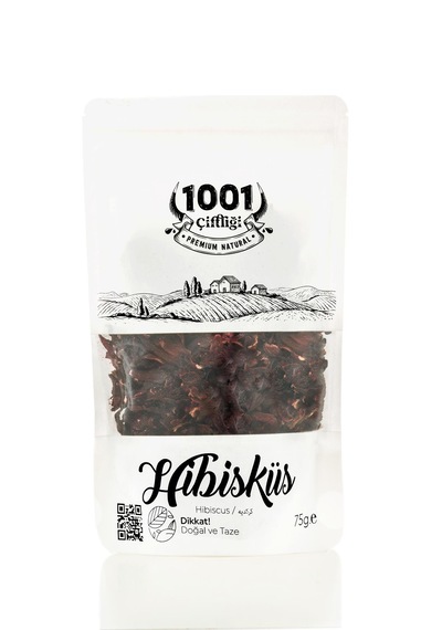 1001 Çiftliği Hibisküs 75gr Analizli