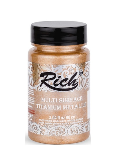Rich Multi Surface Titanium Metalik Boya 90 Cc. N 2530 Pudra Pemb N11.1507