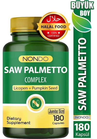 Nondo Saw Palmetto Complex 180 Kapsül
