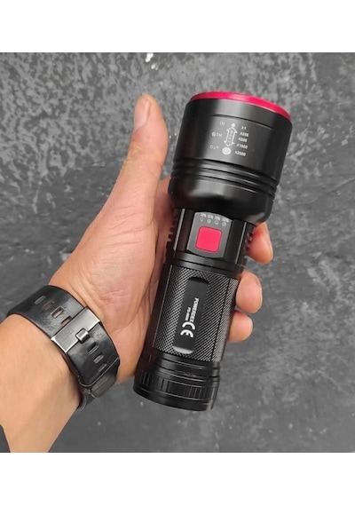 Mey İthalat Powerdeks Pd-9000 Profesyonel Avcı Feneri Çok Renkli