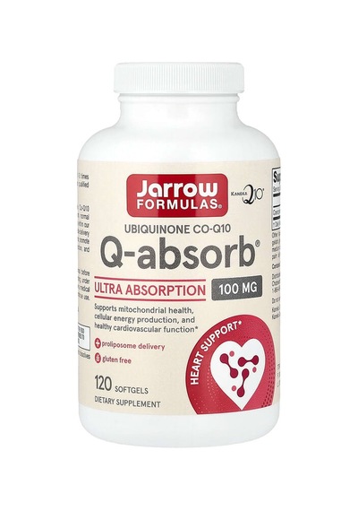 Jarrow Formulas, Q-absorb , 100 Mg, 120 Capsules