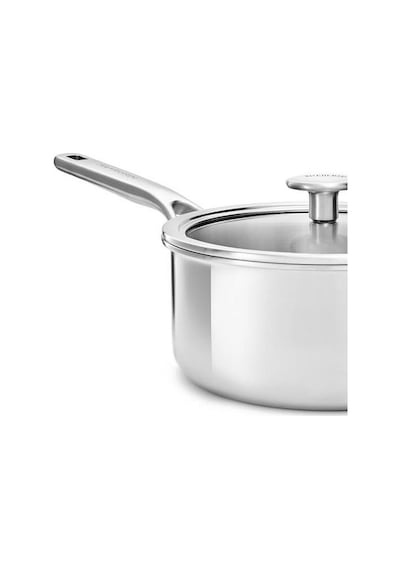 Kitchenaid 3-kat Paslanmaz Çelik Kapaklı Tava 24 CM