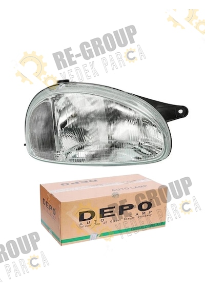 Opel Corsa B Ön Far Motorsuz Manuel -sağ- 1216489