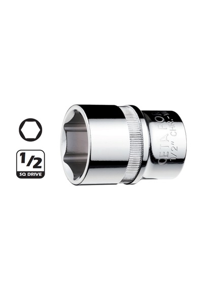 Ceta Form C22-h24 24 Mm 1/2 6 Köşe Lokma Anahtar