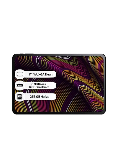 Tcl 11 Gen2, 11 İnç Wuxga Ekran, 6gb Ram + 6gb Sanal Ram, 256gb Hafıza, Tablet Bilgisayar Sku: Mırstk2f657ef718