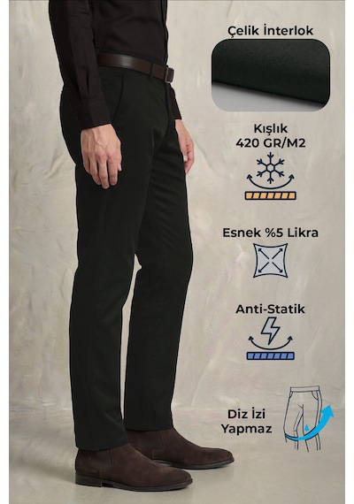 Erkek North Esnek Relaxed Beli Lastikli Jogger Pantolon Haki M702-r0311-06