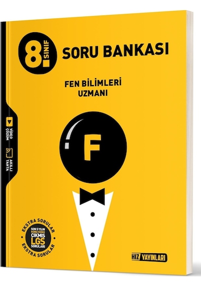 Hız 2025 8. Sınıf Fen Bilimleri Uzmanı Soru Bankası