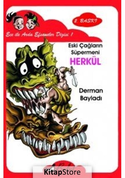 Ece ile Arda - Eski Çağların Süpermen'i Herkül - Derman Bayladı - Bulut Yayınları