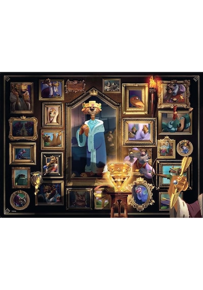 Ravensburger 1000 Parça Puzzle Walt Disney Vill Prince John 15024