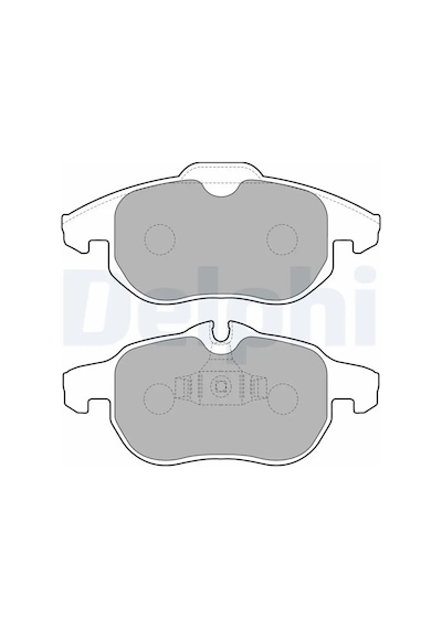 Opel Vectra C On Fren Balatasi 2.0 Dti 2003-2006 Delphı Lp1723