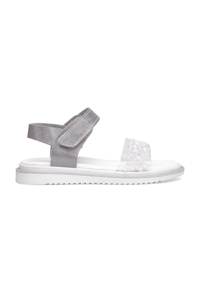 Elit Şa-p-036-25y Patik Kız Çocuk Düz Sandalet Gümüş Gümüş