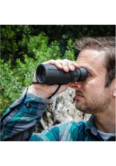 Barska Blackhawk 10x40 Monocular Bk7 Tek Gözlü El Dürbünü Siyah