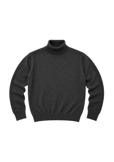 Battalmoda Erkek Büyük Beden Antrasit Düğmeli Polo Yaka Triko Kazak 3xl-4xl-5xl-6xl