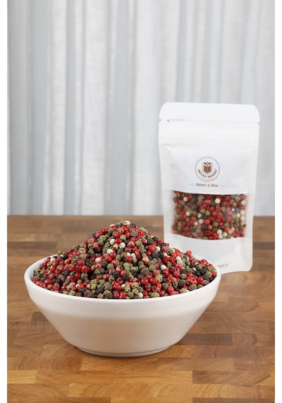 Karabiber Renkli Tane - Mix Karabiber - 40 Gram