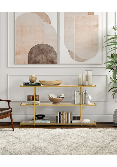 Betty Gold Metal&cam Dresuar 140cm Gold