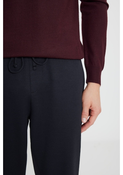 AC&Co / Altınyıldız Classics Erkek Sıyah Pamuklu Standart Fit Normal Kesim Beli Lastikli Diagonal Desenli Örme Pantolon Siyah AC&Co / Altınyıldız Classics Erkek Sıyah Pamuklu Standart Fit Normal Kesim Beli Lastikli Diagonal Desenli Örme Pantolon Siyah
