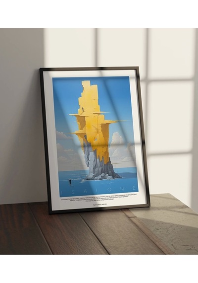 Isalone Serisi No:28 Art Print