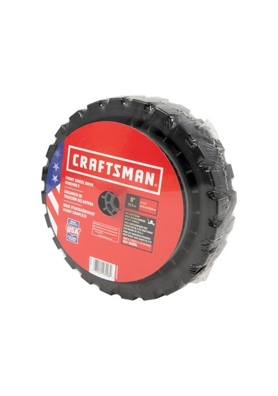 Cmxgzam325070 Geride Yürüme Biçme Makineleri İçin Tekerlek - 20 Cm Çeşitli Modellere Uyar, 20 Cm Fwd, Siyah