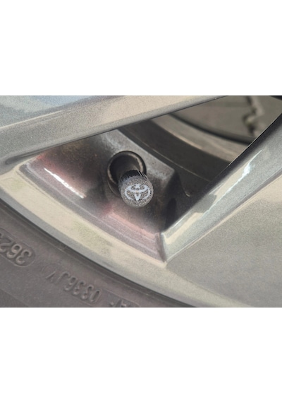 Toyota Sibop Kapağı , Toyota Araç Lastik Sibop Kapağı , Toyota Araç Tekerlek Sibop Kapağı - 4 Adet