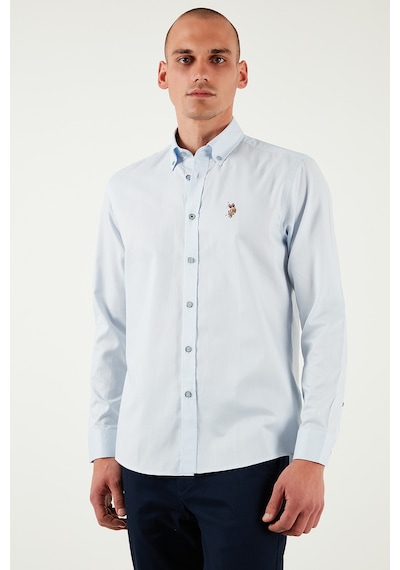 U.S. Polo Assn. U.s. Polo Assn Erkek Gömlek G081sz0042083079 Açık Mavi Açik Mavi