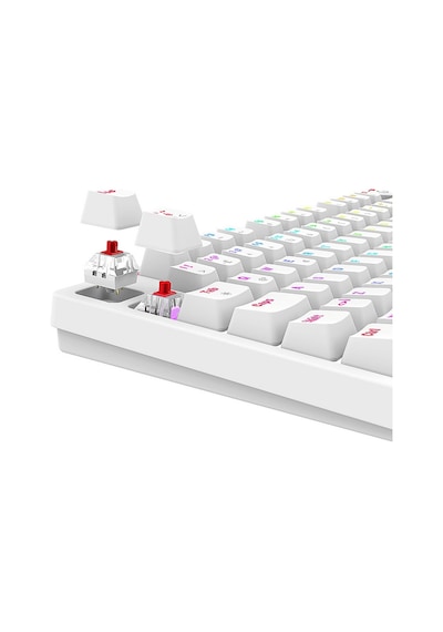 Rampage Enigma USB RGB Kırmızı Switch 1800 Kompakt Mekanik Klavye Rampage Enigma USB RGB Kırmızı Switch 1800 Kompakt Mekanik Klavye