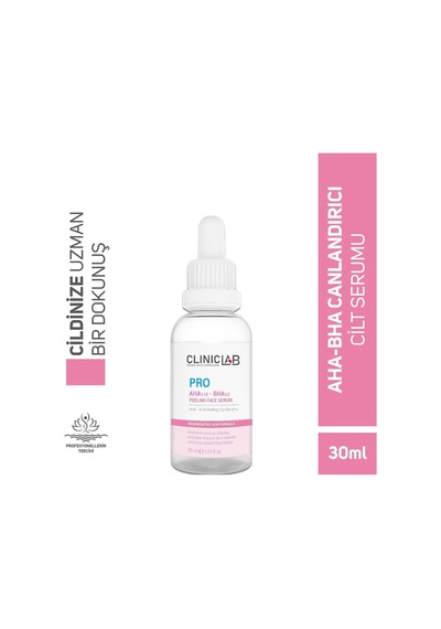Cliniclab Aha-Bha Aydınlatıcı Exfoliating Yüz Serumu 30 ML