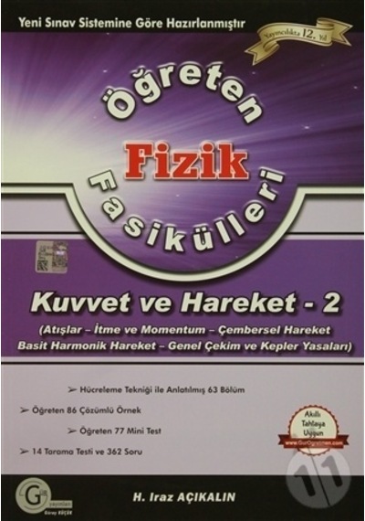 Gür Yayınları Öğreten Fizik Kuvvet Ve Hareket 2