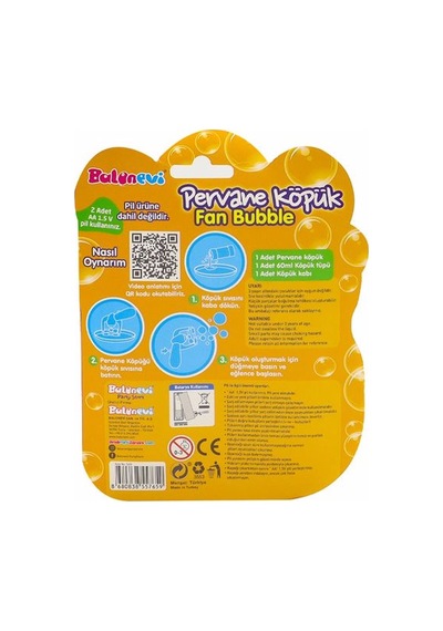 Pervaneli Köpük Tabancası Pembe