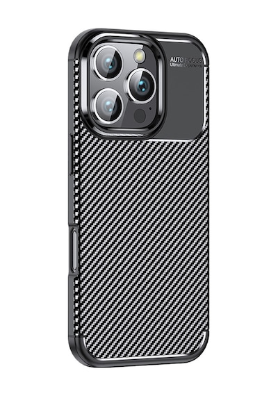 Apple iPhone 16 Pro Max Uyumlu Zore Negro Silikon Kapak-siyah Siyah