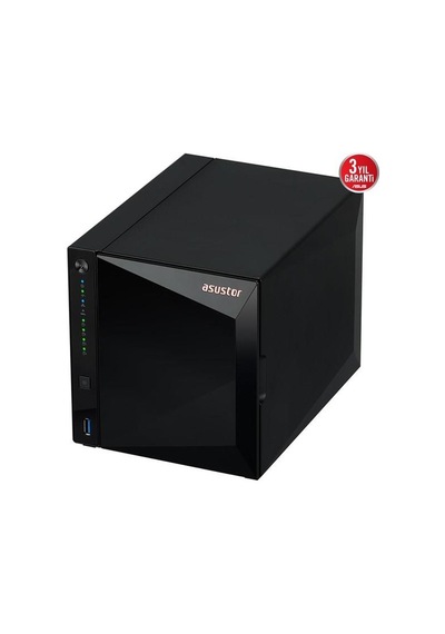 Asustor As3304t V2 Realtek Qc-2gb Ram-4-diskli Nas Sunucu Disksiz